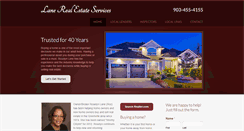 Desktop Screenshot of lanerealestateservices.com